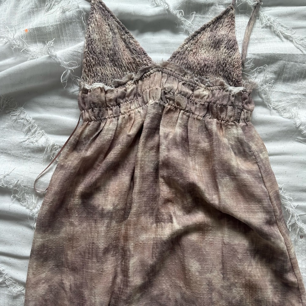 Pull&Bear Acid Washed Triangle Sundress